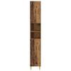 Bathroom Cabinet with Open Shelf DELFT Reclaimed Wood