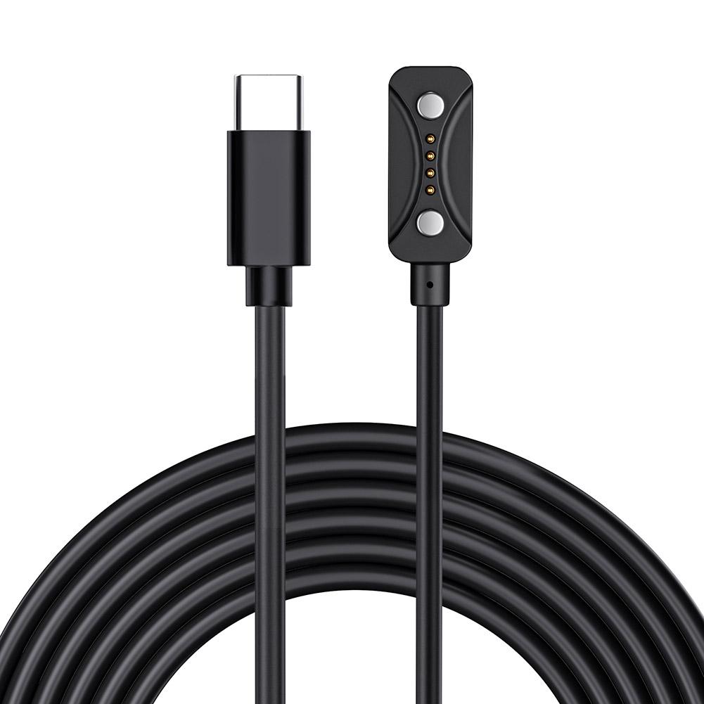 USB C Кабель для зарядки 1 м Зарядный кабель Запасной кабель зарядного устройства 5 В 1 А Портативный адаптер питания для Polar Ignite 3/ Grit X2 Pro