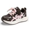 Youth style shoes Kids Casual Sneakers Boys Girls Synthetic Leather Upper Hook Loop Lightweight Breathable Rubber Sole