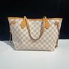 [Pre-Owned] Neverfull PM Checkerboard Coated Canvas Leather Tote Bag - Very Good #1P64B72