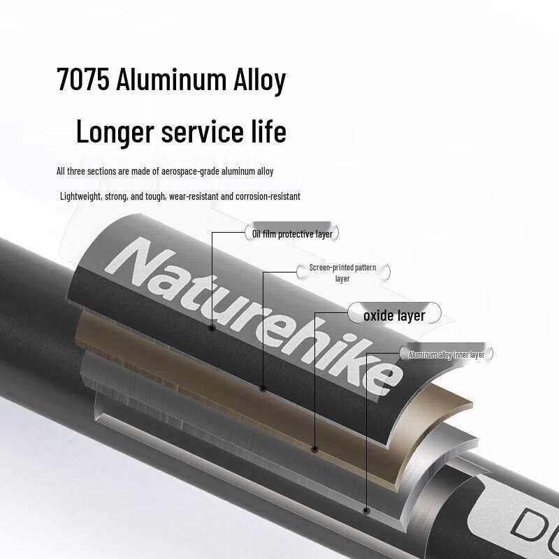 Naturehike Qingxue Pro 3-Section Aluminum Trekking Pole