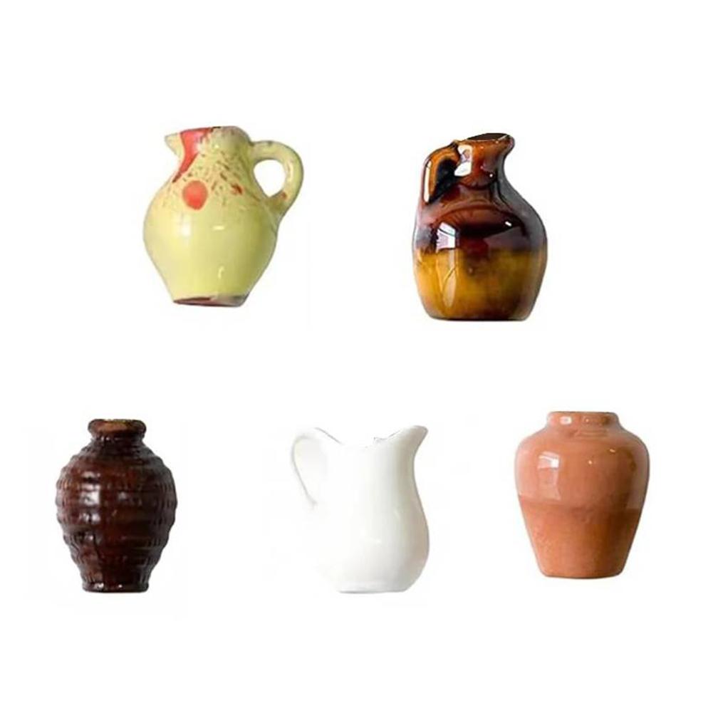 Милые керамические вазы Магниты на холодильник 3D Наклейки на холодильник для украшения холодильника Кухня Офис