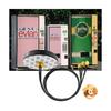 Outdoor for Car Vehicle Charging Station,4G LTE MIMO 2.4G Wifi 6e Cellular GPS Antenna Three in One Combo GPS Receiver Antenna