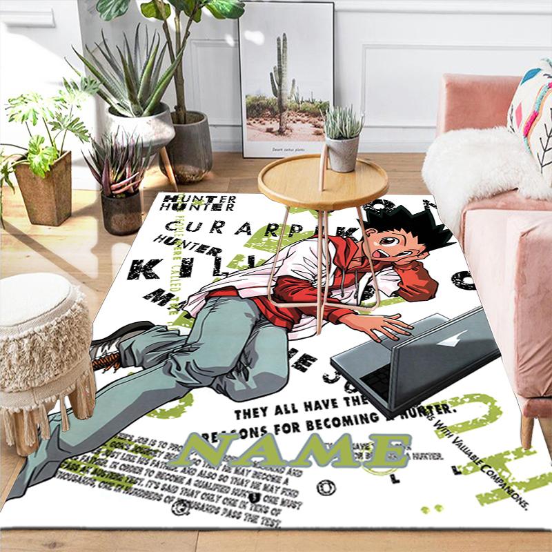 Custom 1Pc Hunter X Hunter Adventure Rug Office Carpet Indoor Outdoor Entrance Doormat Nonslip Soft And Comfortable Living Room D2915137