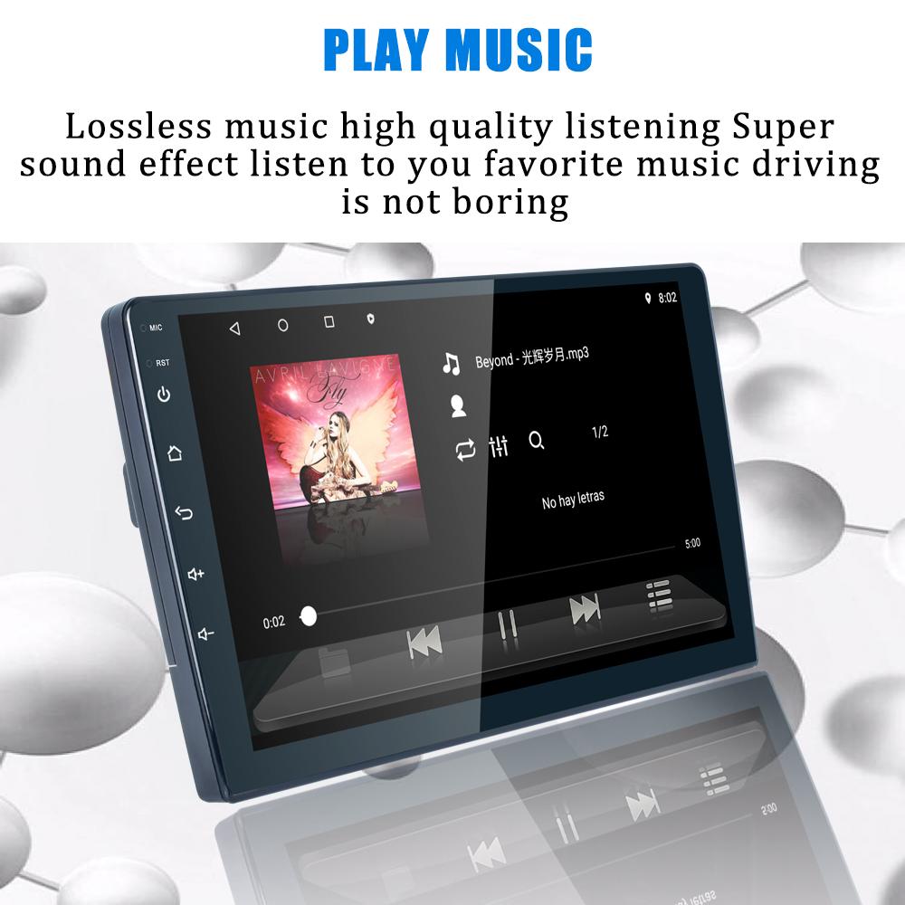 Reakosound 9-дюймовый 4G DSP/RDS 2 + 32G WIFI Carplay Автомобильный мультимедийный видеоплеер Android 11 2 Din GPS Авто Стерео Bluetooth Wi-Fi USB FM IPS Экран