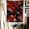 Spiderman Spiderverse Tapestry Background Cloth Wallmounted Home Decor Work Of Art Christmas Gift