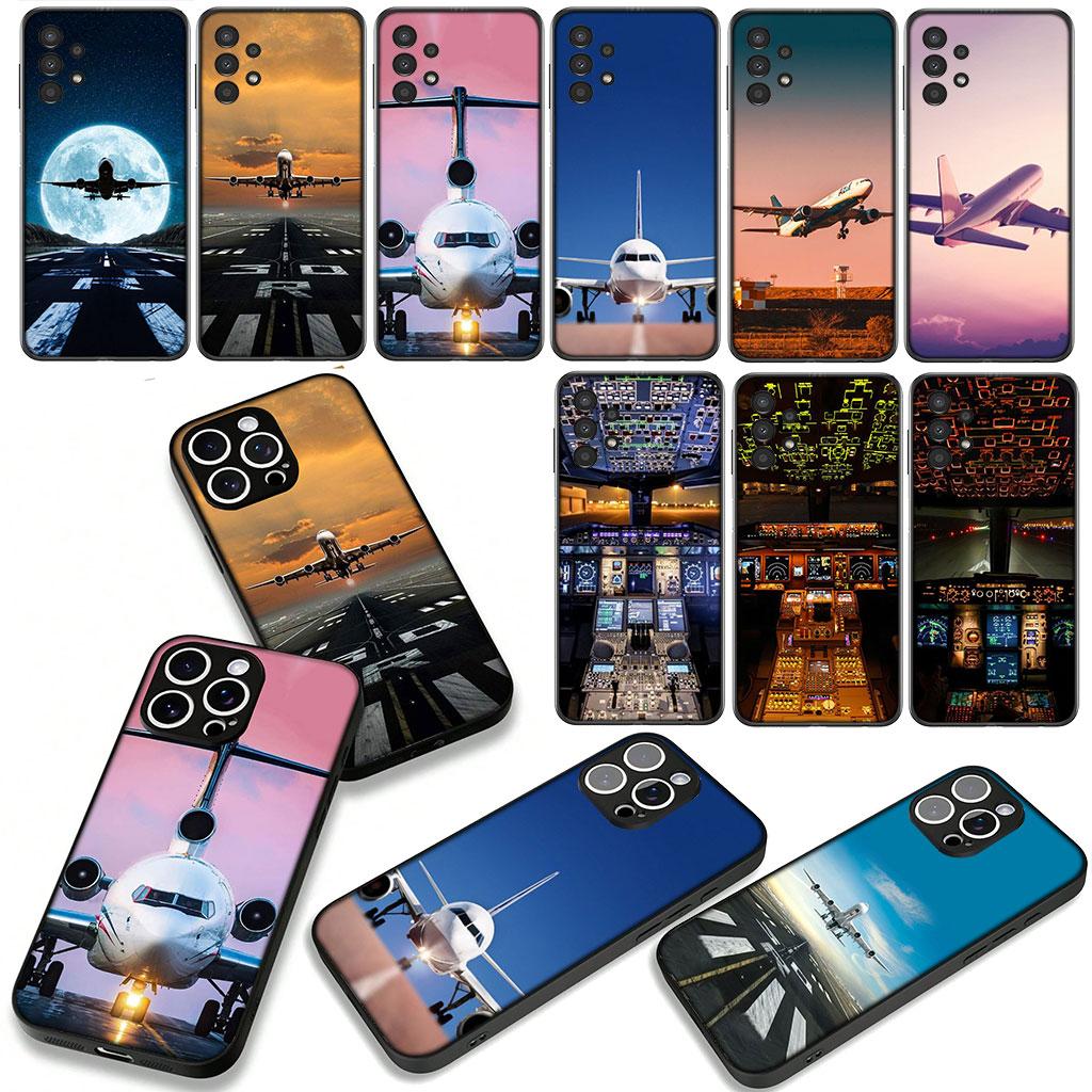 Aircraft Travel SKY Phone Cover for Xiaomi Redmi Note 14 12 13 ProPlus A4 A3 Pro Plus 12C 13C 14C 5G Case