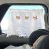 Suction Cup Curtain In The Car Window Sunshade Cover Cartoon Universal Side Window Sunshade UV Protection For Kid Baby Children