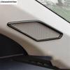 For VW Volkswagen Polo  -  Car Dashboard A Pillar Speaker Audio Frame Cover Kit Trim Carbon Fiber / Red Accessories