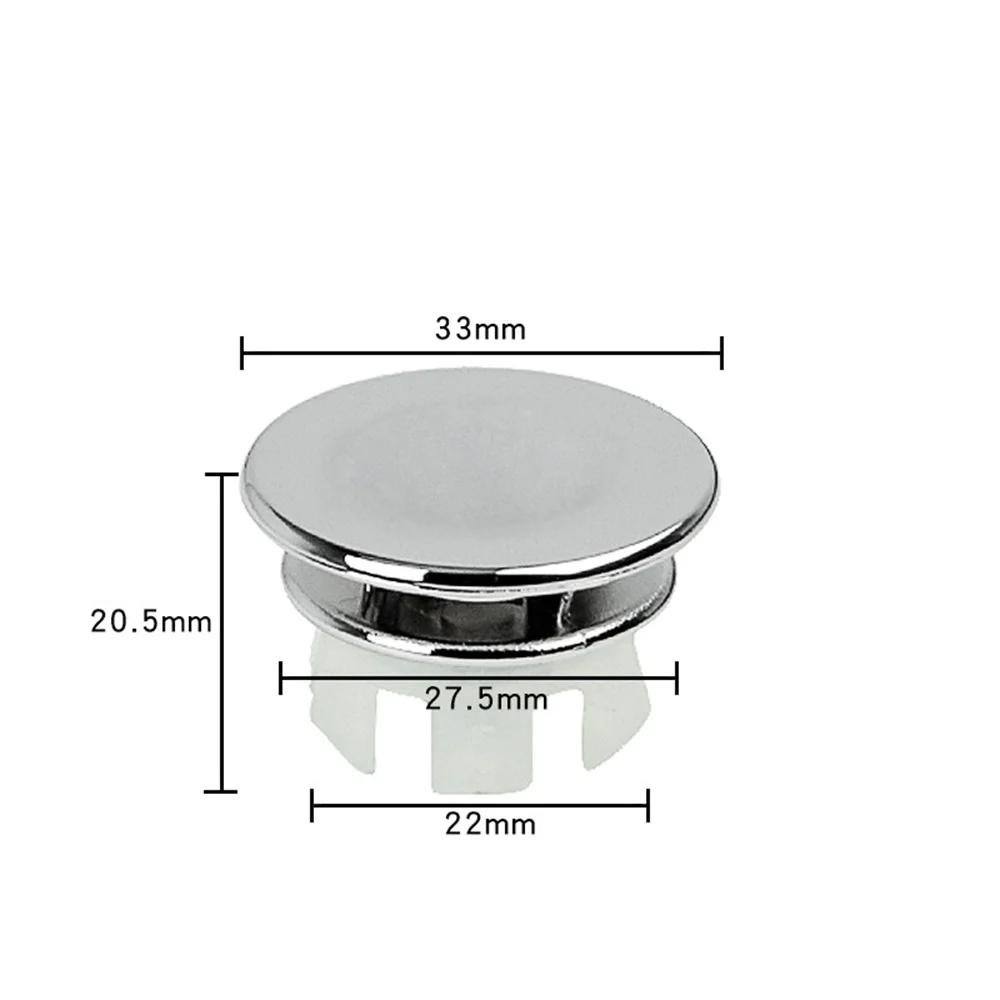 4 шт. пластиковая крышка для отверстия для раковины для кухни, ванной комнаты, накладка для раковины, сливная крышка для ванны, круглая пробка для раковины, раковины, перелива