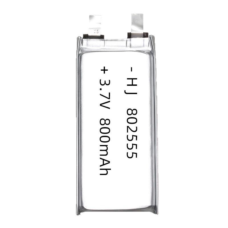 802555 Lithium Battery 800mAh 25C for RC Model Cars - A Grade Polymer Cell, Full Capacity, High Discharge Rate