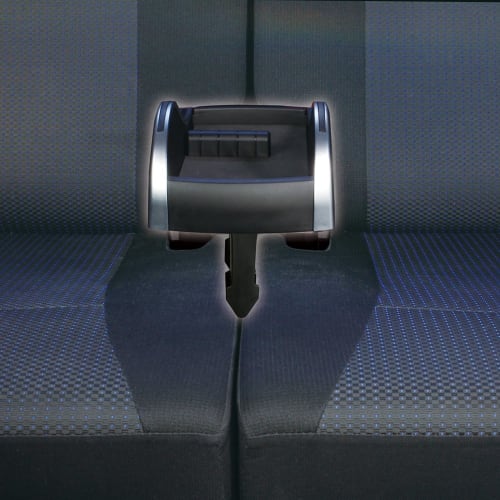 Tsuchiya Yac Car Interior Supplies Tray Bench Seat Console Black/Silver PF-317