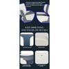 Boat Seats with Pedestal Folding Boat Chair Marine Seats Waterproof and Ultraviolet-proof for Speedboats Marine