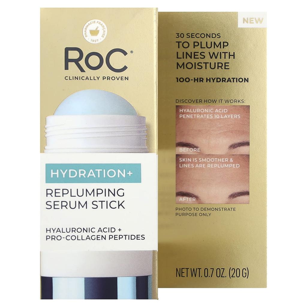 RoC, Гидратация+, Регенерация упругости, Сыворотка-стик, 20 г (0.7oz)
