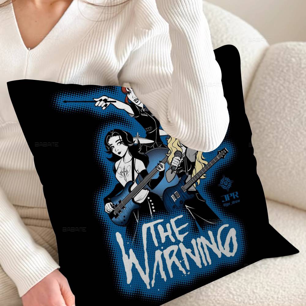Rock Band The W-Warning Cushion Cover Polyester Sofa Cushions Decorative Throw Pillows Home Decoration Pillowcover