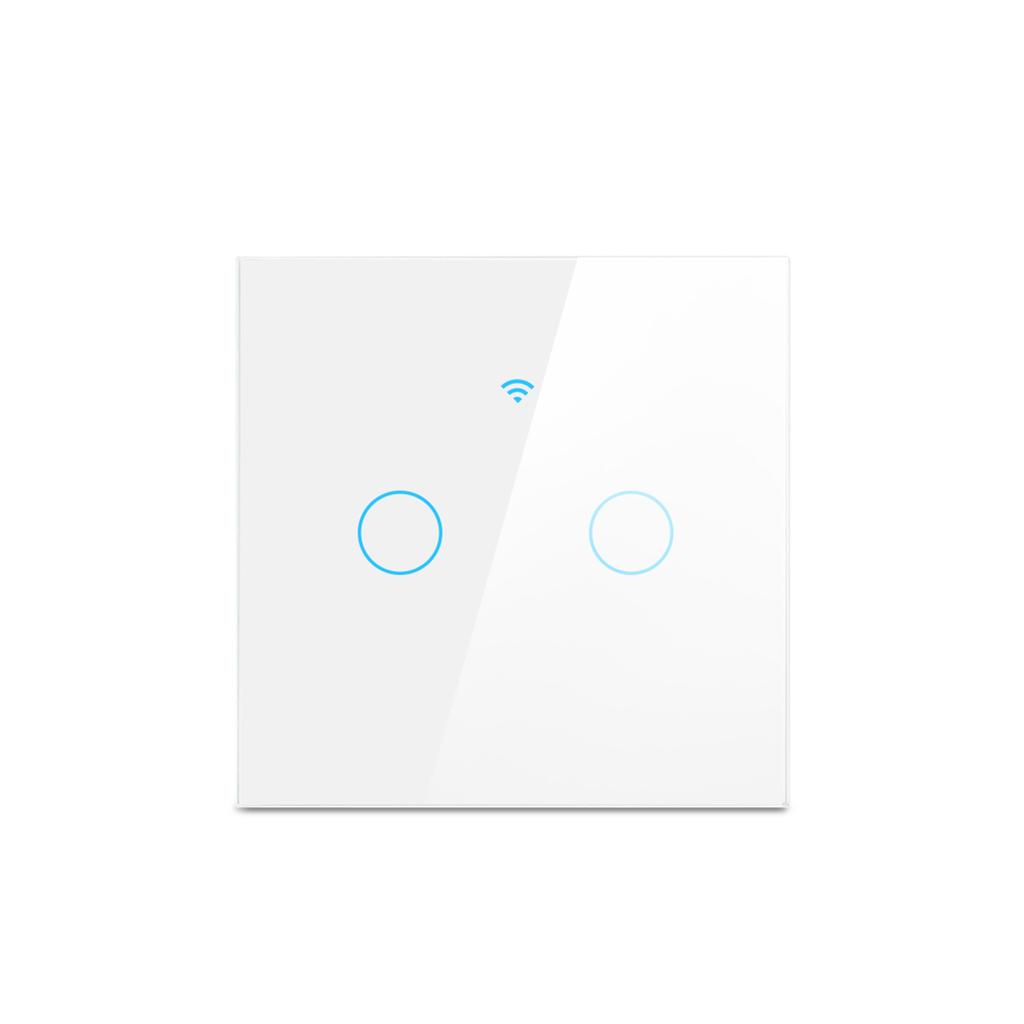 Умный WiFi сенсорный выключатель света Не требуется нейтральный провод Управление приложением Реле Interruptor Работает с Apple Homekit Home Kit