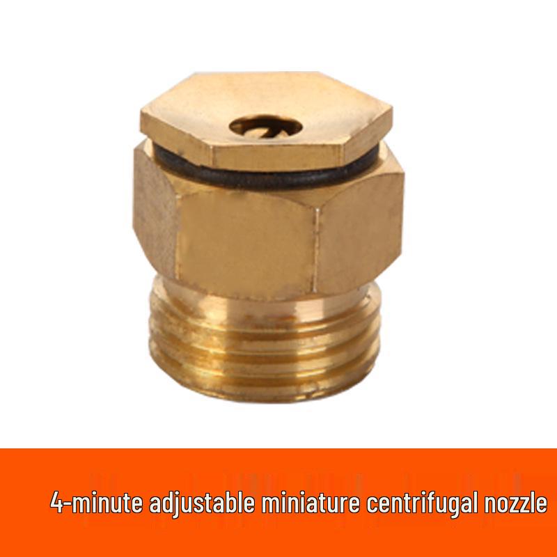 All-Copper Atomizing Nozzle for Dust Control and Cooling in Construction Sites and Agriculture