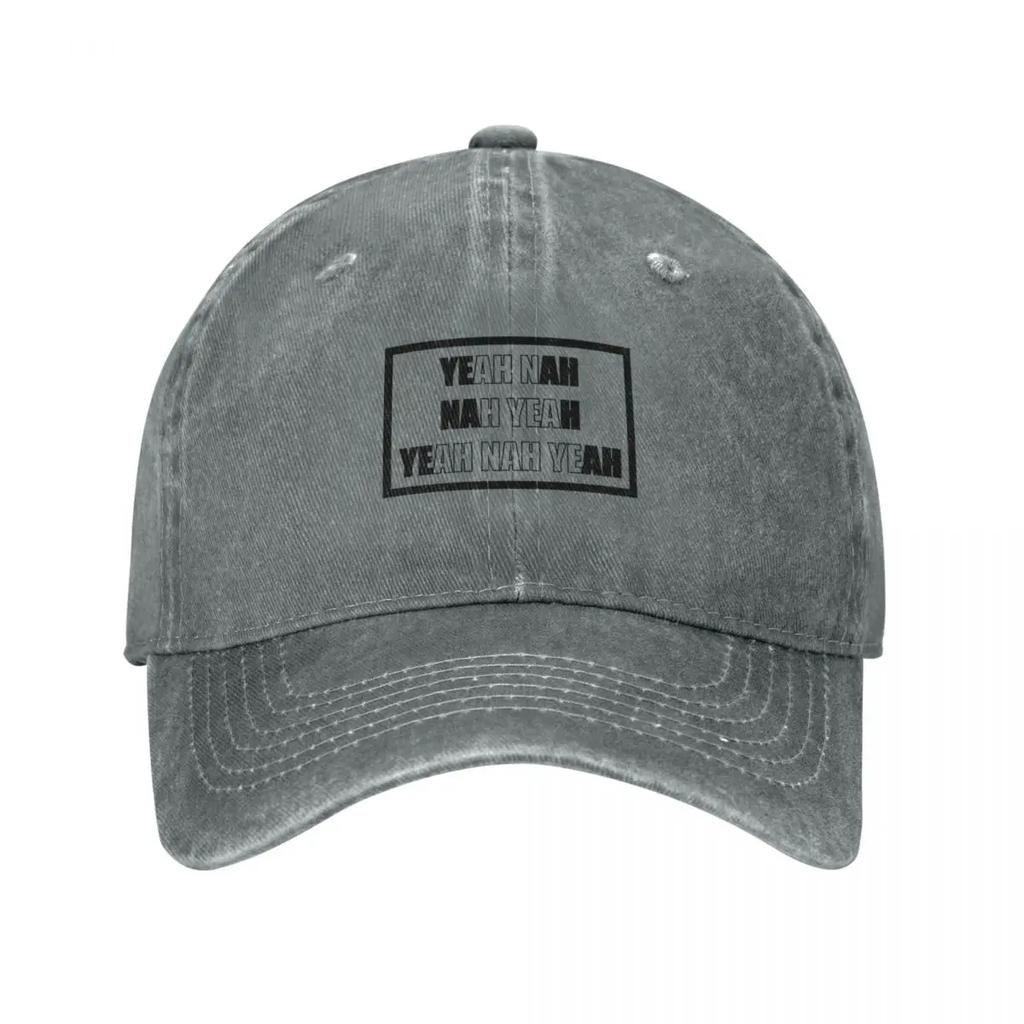 Aussie Yeah Nah Baseball Cap Sun Cap Hip Hop Wild Ball Hat Anime Hat Women Caps Unisexs
