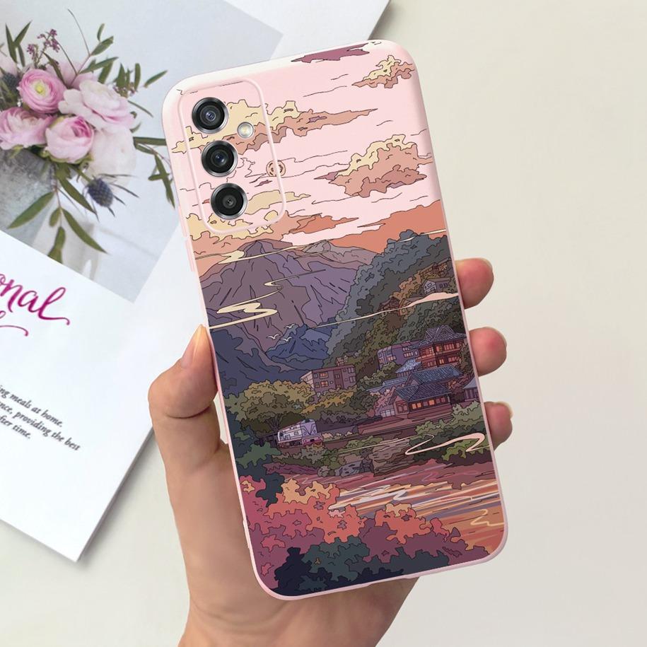 Для Samsung M52 5G Чехол Милая Утка Голова Кошки Динозавр Fundas Мягкие ТПУ Чехлы для Телефона Для Samsung Galaxy M52 5G SM-M526B Hoesje 6.7"