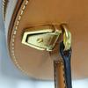 [Pre-Owned] Visetos Miniature Print Leather Cylinder Tote Bag - Good #14XNUA