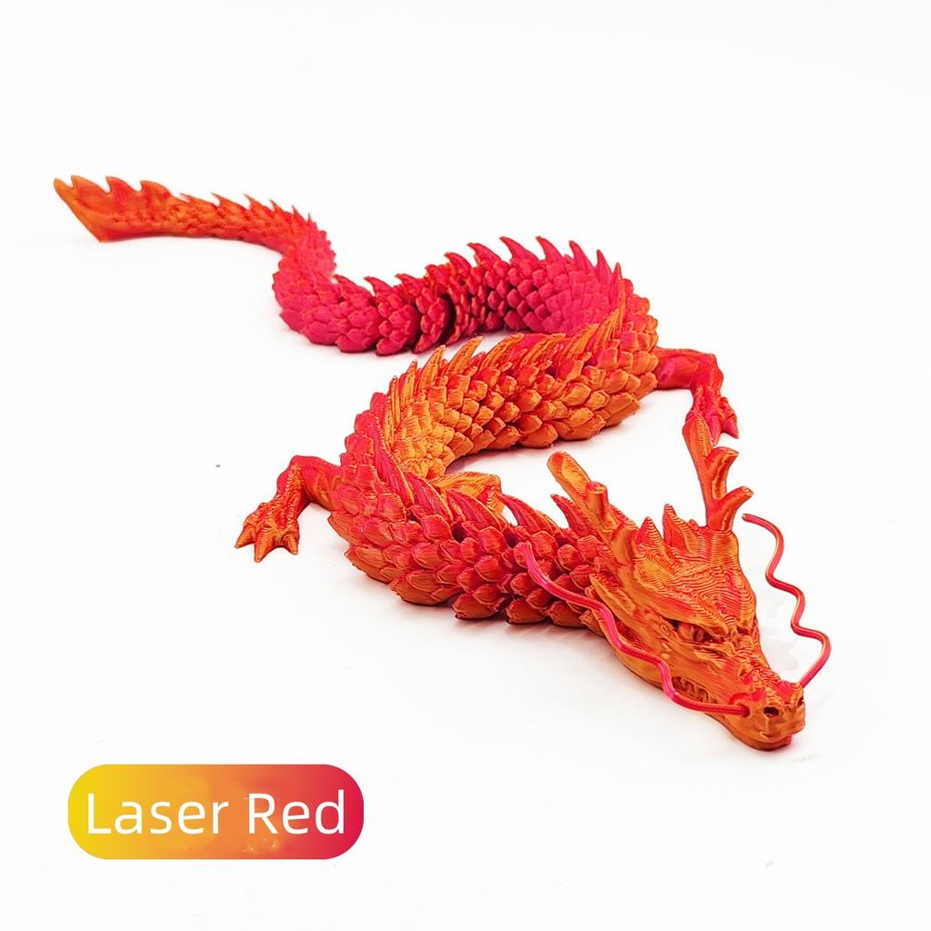 Креативное украшение для дома 3D печать божественный дракон гибкая модель украшения ручная работа модель украшения популярный подарок