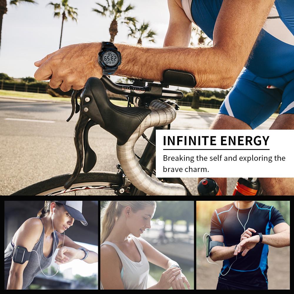 SKMEI Детские часы, наручные часы, модные многофункциональные водонепроницаемые светящиеся часы для занятий спортом на открытом воздухе