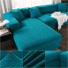 Sofa Cover For Living Room Elastic Jacquard Sofa Chaise Covers Lounge Sectional Couch Corner Slipcover L Shap