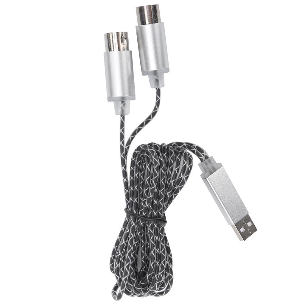 Кабель MIDI для передачи данных USB TPE оболочка Электронное пианино к компьютеру Линия для редактирования и подключения