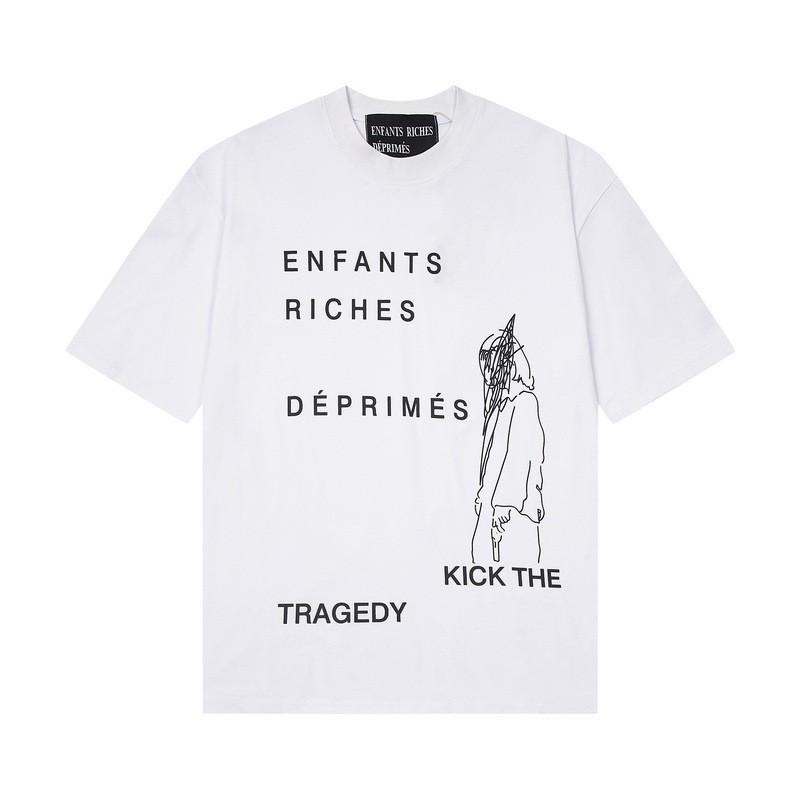 2025 Loose Fit Short Sleeve T-Shirt Men Women Cartoon Letter Print Casual Top