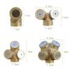 Water Sprinkler Mist Nozzles Brass Multiple Nozzle Head Nebulizer Hose Connector  Garden Tools
