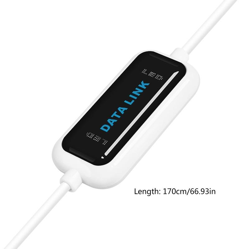 Кабель-мост USB-USB для прямого переноса данных между ПК, Кабель для передачи данных USB, Передача данных между 2 компьютерами