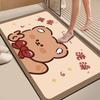 Диатомовые коврики для пола впитывают воду и быстро сохнут, бытовые мультяшные коврики для пола