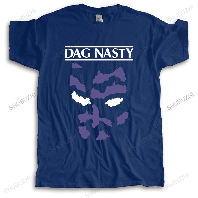 Новая повседневная классная футболка черные топы для мужчин DAG NASTY Логотип панк-рок группы Черный Фиолетовый Мужская черная футболка Размеры от S до 3XL много топов