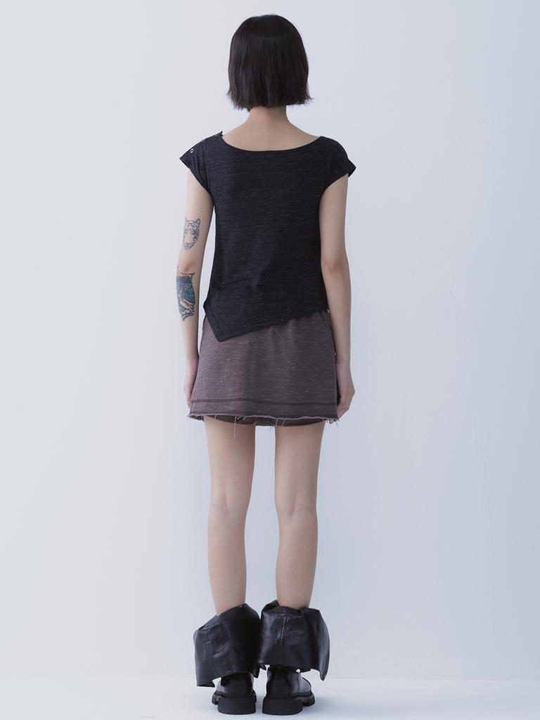 SETSETSET Haze Skirt Pants Brown