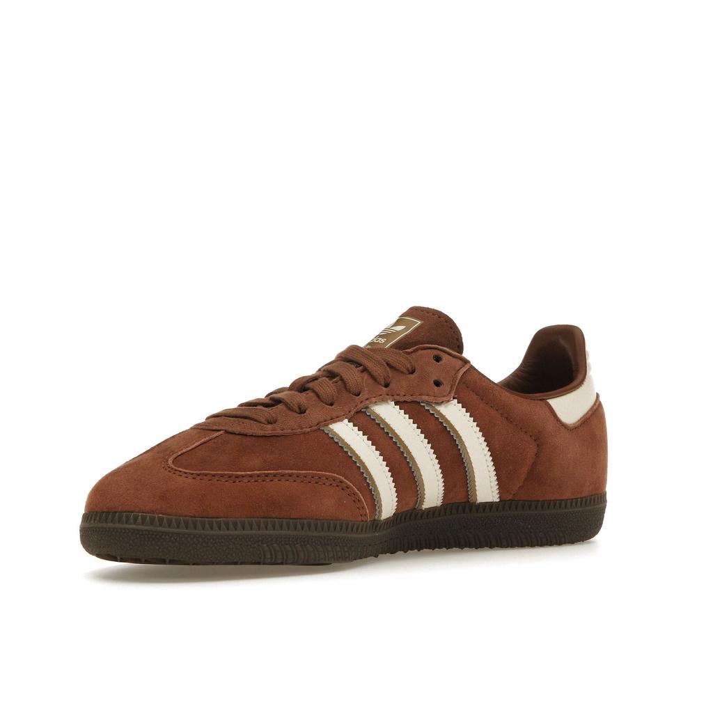 adidas Коричневые кроссовки унисекс Samba OG Preloved Wonder-White Earth-Strata IG1357