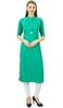 Phagun Mandarin Collar Kurti For Womens Ethnic India Tunic Top Ladies Rayon