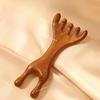 Antler Head Massage Meridian Comb Health Care Head Therapy Tool Natural Resin Scalp Lymph Node Gua Sha Unblocking Magic Weapon
