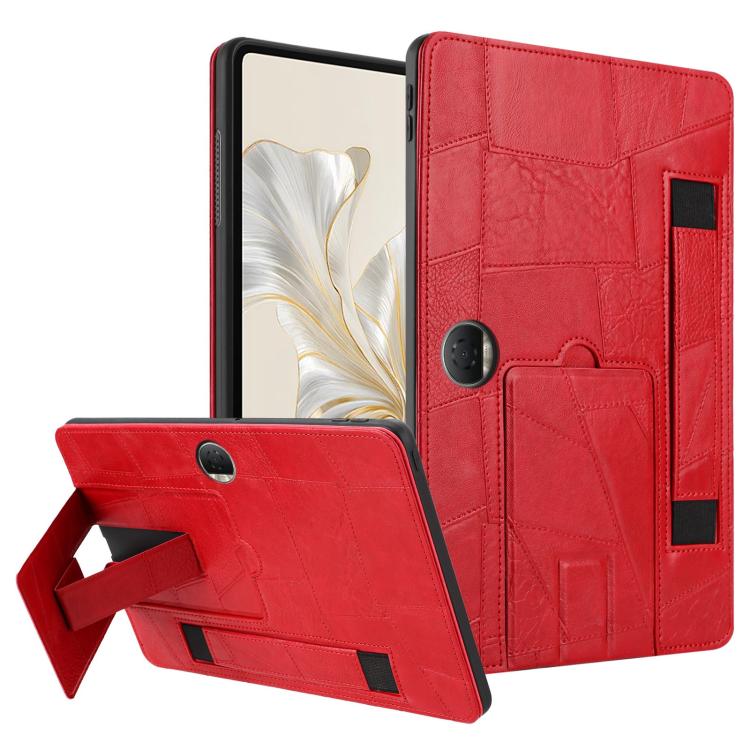 Wristband Retro Vegan Leather Back Tablet Case With Holder For Honor Pad X9 11.5 2023 / X8 Pro 11.5