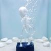 Plastic Fish Tank Dance Skull Ornament 3D Printed Dynamic Skeleton Bubbler  Aquariums Enthusiasts