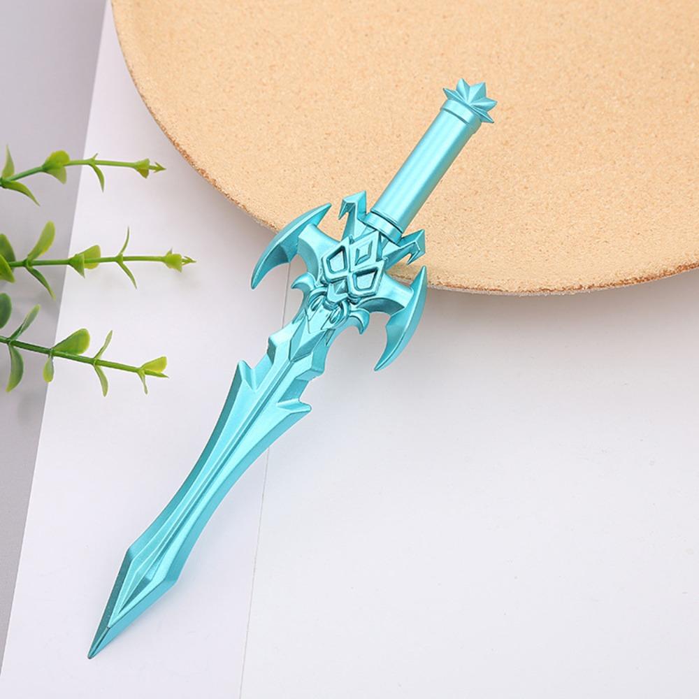 Plastic Sword Shape Stationery Gel Pen Non-toxic Writing Tools School Office Supplies  Student