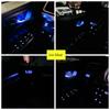 Door Bowl Atmosphere Light For Toyota RAV4 2014 2015 2016 Interior LED Blue Car Door Bowl Handle Frame Light For RAV4 2017 2018