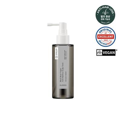 Веганский тоник для волос и кожи головы с черными бобами от выпадения волос 150 мл