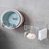 Saving Space Washbasin Stand Wall-mounted Basin Storage Rack Durable Iron Washbasin Rack  Kitchen