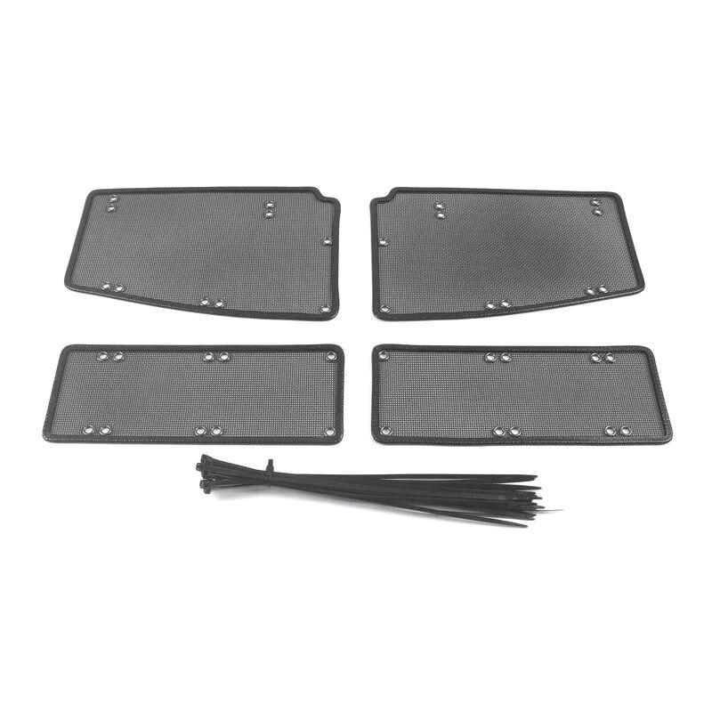 4 шт. автомобильный защитный чехол для воздухозаборника от насекомых, вставка Airin, сетчатый вентиляционный фильтр для гоночного гриля для GEELY COOLRAY SX11 2019-2025