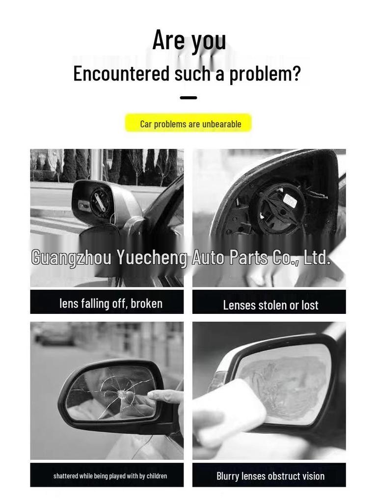 Зеркальное стекло с подогревом для заднего вида для пикапа Mitsubishi L200 2019-2023