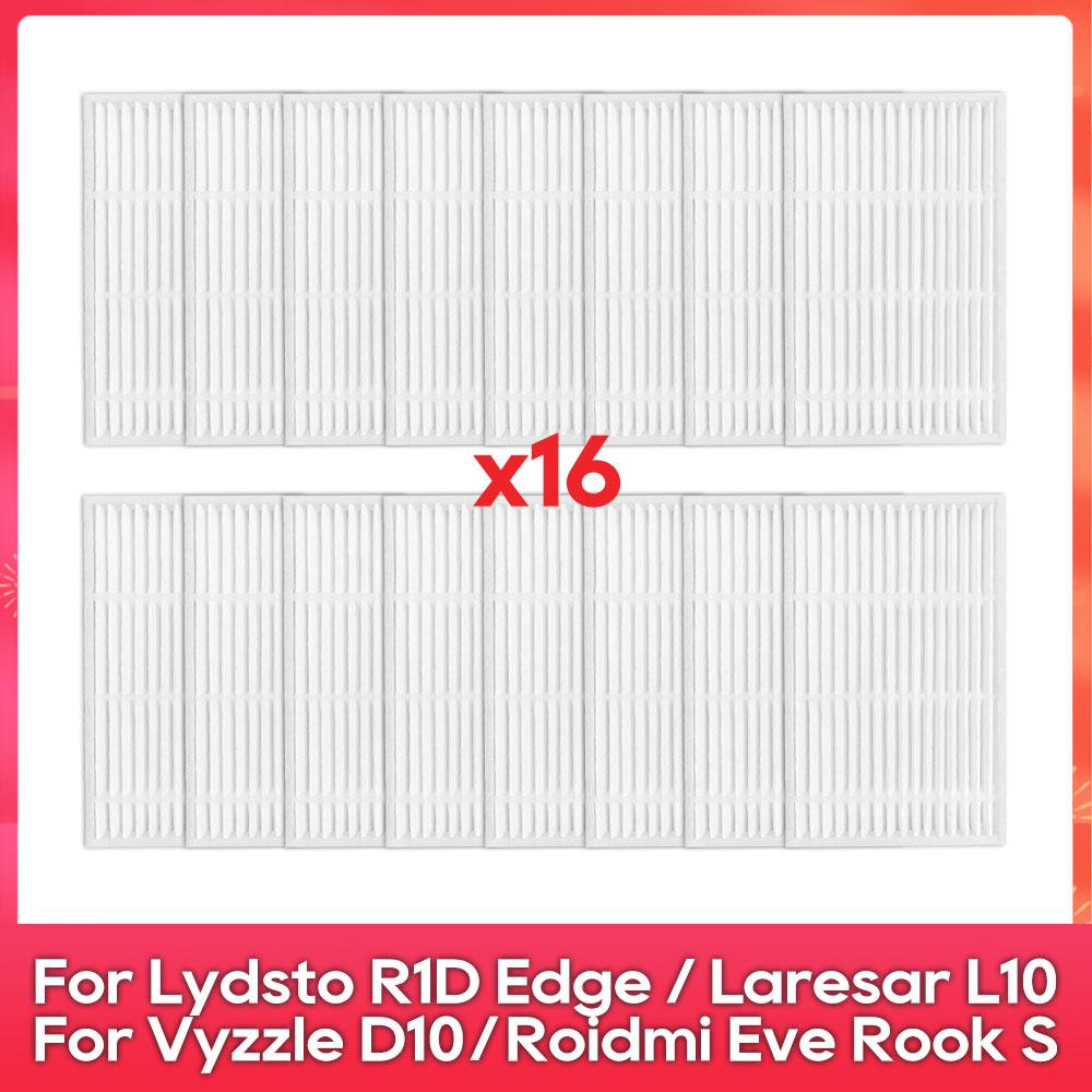 Fit For ( ILIFE V20, Vyzzle D10, Laresar L10, Lydsto R1D Edge, Roidmi Eve Rook S, MiWhole M9 Lite ) Part Brush Filter Mop