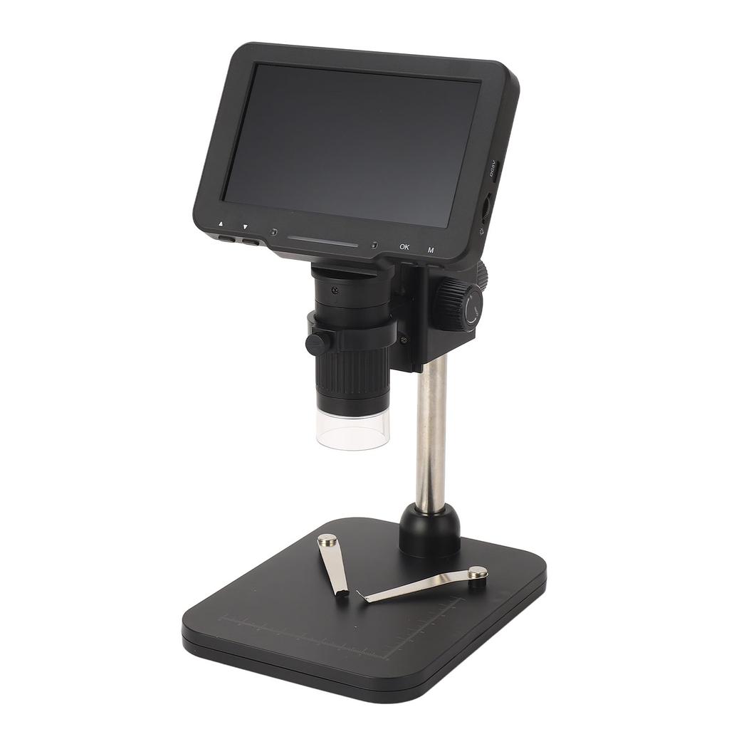 Цифровой микроскоп 5-дюймовый IPS HD ЖК-дисплей Паяльный микроскоп для ремонта Измерение