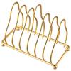 5.1 Inches Toast Rack Golden Triangle Storage Rack Fashion Small Bowl Holder  Kitchen