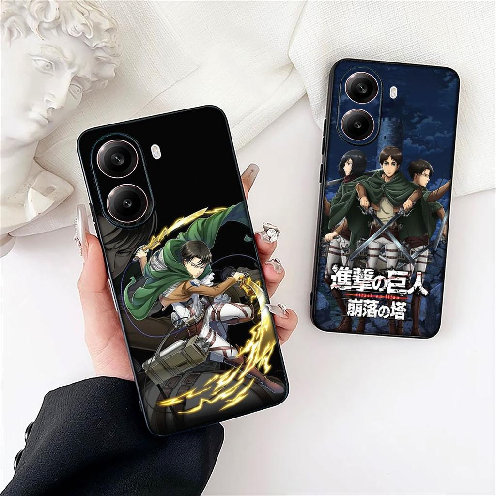 Чехол для телефона Eren Jaeger Levi Attack on titan для Samsung Galaxy S25 Edge S24 S23 FE Plus Ultra A16 A15 A55 A57 5G