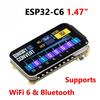 Плата разработки с дисплеем ESP32-C6 1,47 дюйма 172×320 Поддерживает WiFi 6 и Bluetooth ESP32 1,47-дюймовый сенсорный дисплей Type-C